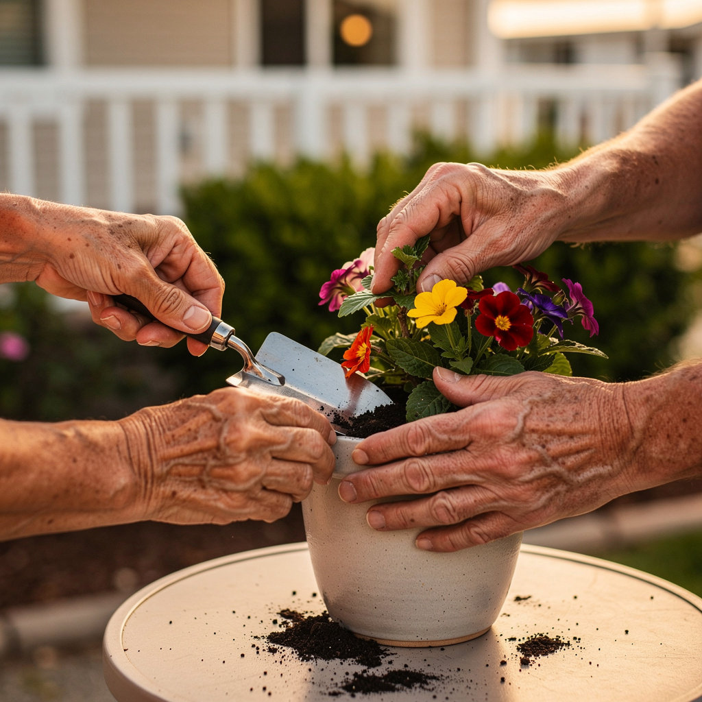 Bonita Hills Estates Mobile Home Park residents enjoying community life and social activities in Spring Valley, CA